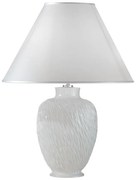 Kolarz A1340.71 - Stolná lampa CHIARA 1xE27/100W/230V biela  pr. 40 cm
