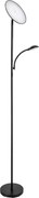 Rabalux 74084 - LED stmievateľná stojacia lampa HALINA 23W/230V 3000/4200/6500 čierna