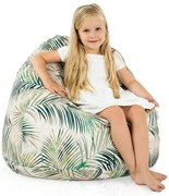 INTERMEDIC Sedací vak BAG Sako Design Botanic – 300 L, polyester, motív listy Veľkosť: L