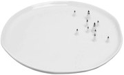 Räder Biely porcelánový tanier SILVER TREES