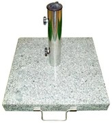 Garthen 1502 Stojan na slnečník - žula / nerezová oceľ, 50 kg