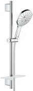 Sprchový set GROHE RAINSHOWER SmartActive na stenu s poličkou chróm 26591000