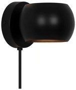 Nordlux - Nastaviteľné nástenné bodové svietidlo BELIR 1xG9/5W/230V čierna