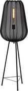 Čierna stojacia lampa (výška 132 cm) Plumeria - Light &amp; Living