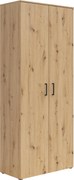 XXXLutz VIACÚČELOVÁ SKRIŇA, dub artisan, 80/195/40 cm Carryhome - Skrine do chodby - 002427022137