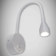 Nástenné bodové svietidlo Pola LED 3,5W biela 4000K 03738 LB