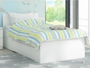 Posteľ so zásuvkami Carlos 90x200, biela%