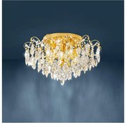 Eglo 39602 - Prisadený luster FENOULLET 6xE14/25W/230V zlatá