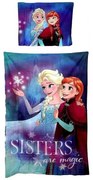 Obliecky Disney Frozen Sister 140x200cm+90x70cm Setino