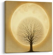 Obraz silueta stromu života