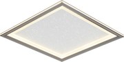 XXXLutz STROPNÉ LED SVIETIDLO, 45/45/6,1 cm Novel - Interiérové svietidlá - 008227140202