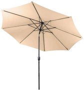 Fieldmann - Slnečník pr. 3 m krémová