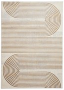 Koberec vo svetlosivo-zlatej farbe 80x150 cm Apollo – Think Rugs