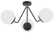 Argon 1478 - Prisadený luster TOMAR 3xE27/15W/230V čierna