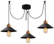 Luster na lanku MANAVGAT 3xE27/40W/230V pavúk