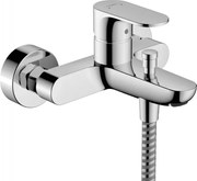 Hansgrohe Rebris S, páková vaňová batéria na stenu s 2 prietokmi, chrómová, HAN-72443000