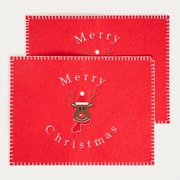 Sada podložiek pod taniere MERRICK červená 760211