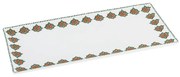 Porcelánový servírovací tanier Villa Altachira Gardeny, 32 x 17,5 cm