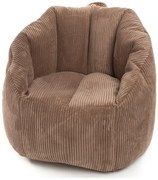 Sedací vak Prestige stolička hnedá EMI