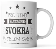 Sablio Hrnek Pro toho nejlepšího tchána na celém světě - 200 ml - espresso
