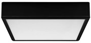 Rabalux 71247 stropné LED svietidlo Lauri, štvorec, čierna