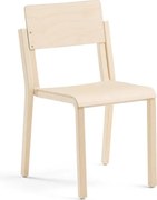 Detská stolička DANTE, výška 460 mm, breza