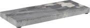 Sivý mramorový podnos Marble grey - 23*9,5*1cm