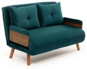 Pohovka dvojsedačka Como P (petrolejová). Akcia -19%. Vlastná spoľahlivá doprava až k Vám domov. 1127344