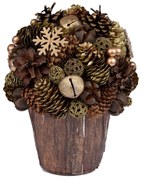 Vianočná dekorácia (výška 21 cm) – Ego Dekor