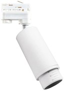 Bodové svietidlo do 3-fázového lištového systému MICA 1xGU10/25W/230V biela