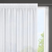 ZÁCLONA NA PÁSKE ARGEA 350X150 CM BIELA