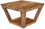 furniture-nabytek.cz - Konferenčný stôl s úložným priestorom z mangového dreva 60x40x60