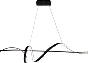 LED Luster na lanku SASH LED/36W/230V čierna