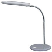 ACA Lighting LED stolný lampička s vypínačom BAZ 5W/230V/4000K/340Lm/120°/IP20, sivá