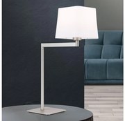 Orion LA 4-1209/1 - Stolná lampa CARLTON 1xE27/40W/230V biela/matný chróm