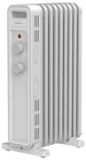 Sencor - Olejový ohrievač s 9 rebrami 800/1200/2000W/230V biely