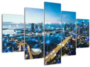 Obraz - Mestská sieť (150x105 cm)