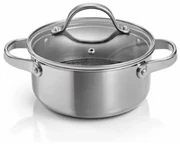 Kastról SteelCRAFT s pokrievkou ø 18 cm, 2,0 l, 2 l