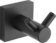 Mexen dvojitý háčik na uterák, čierny - 7081835-70