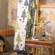 VIANOČNÁ BAVLNENÁ DEKA RUDY13 150X200 CM VZOROVANÁ