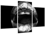 Obraz - Lesklé pery (90x60 cm)