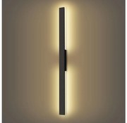 Brilagi - LED vonkajšie nástenné svietidlo LUNA LED/24W/230V 3000K IP65 čierne