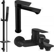 Mexen Royo DQ72 vaňová súprava, čierna - 72213DQ72-70