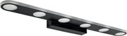 Toolight Toolight, LED nástenné svietidlo, 60cm, 18W, 4000K, 2000lm, SWE055-W, čierna matná, OSW-20155
