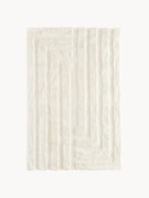 Koberec's vysokým vlasom a reliéfnou štruktúrou Genève