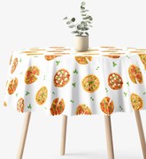 Goldea okrúhly teflónový obrus - lahodná pizza Ø 100 cm