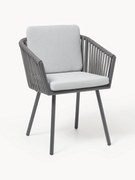 Záhradné stoličky's opierkami Malo, 2 ks