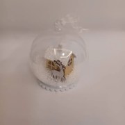 DECOLED Světelná koule, prům. 10 cm, teple bílá