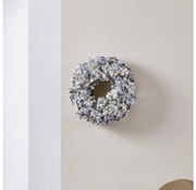 Eglo 428206 - Umelý kvetinový veniec SOLVANG pr. 35 cm modrá EG428206