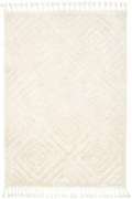 Koberec Berber 7061 Romby 3D ivory / slonová kosť / krémový